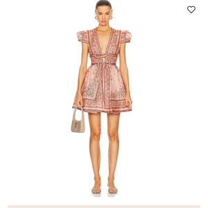 ZIMMERMANN Matchmaker Structured Dress Mini Dress
